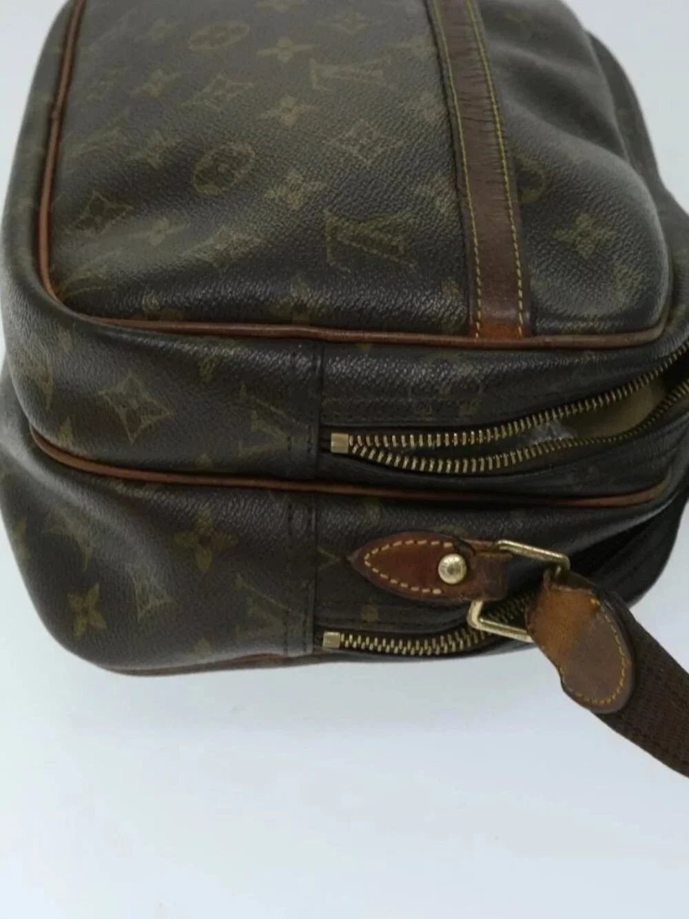 LOUIS VUITTON Monogram Reporter PM Shoulder Bag M45254 LV Auth th4736 - Picture 3 of 16